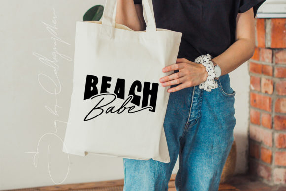 Beach Babe Svg Summer Quote Design for Crafts and Graphics
