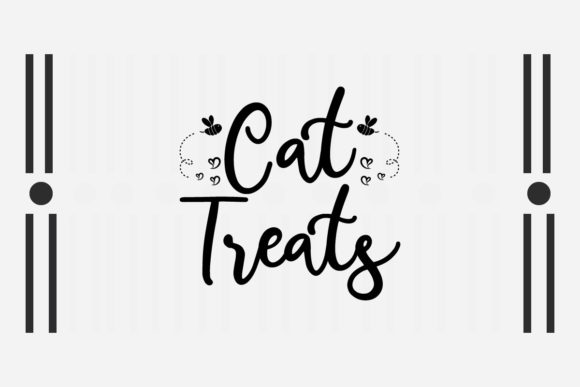 Cats Treats SVG for Crafts and Graphics