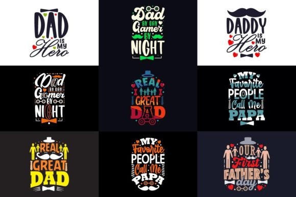 Father’s Day Funny SVG Bundle for Crafts and Graphics