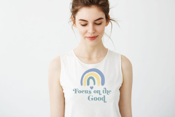 Focus on the Good Svg Positive Quote - A Graphic Design Asset for Crafts