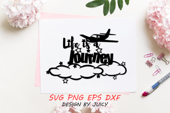 Life is a Journey SVG for Crafts and Graphics