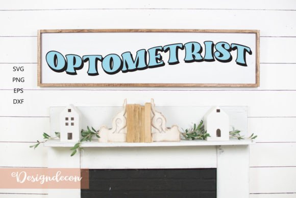 Optometrist Quote Retro SVG for Crafts and Graphics