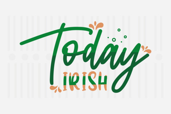 St. Patrick's SVG Graphic for Crafts and Website Design